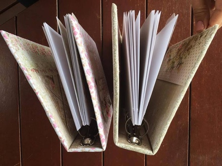 Заготовка для обложки блокнота, 17,5 х 22,5 см, корешок 4,5 х 22,5 см