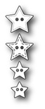 Нож для вырубки от Poppystamps - Super Star Buttons