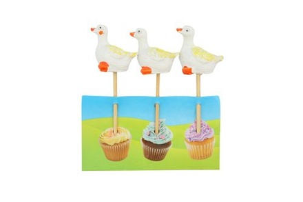 Декоративні канапі з качкою від Scrapberry, 3 шт., 7,7 см