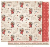 Лист двусторонней скрапбукинга от Maja Design -Home for the Holidays - Never to old, 30 x 30 см