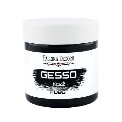 Покриття Gesso Black, ТМ Фабрика Декору, колір чорний