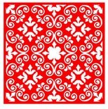 Трафарет - Фон5, 18*18см