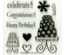 Ніж для вирубки і штампи Sizzix - Framelits Die Set w/Stamps - Birthday Cake, 12 шт.