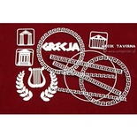 Чипборд Scrapiniec - Греческая таверна - символы Греции