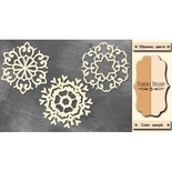 Набір чіпбордів TM Fabrika Decoru FDCH - 218, колір молочний, крафт