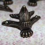 Ножки-уголки для шкатулок металлические, 65х45мм, 4 детали