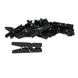 Мини-прищепка Canvas Corp - Black, цвет черный, 1 штука, длина 2,5 см