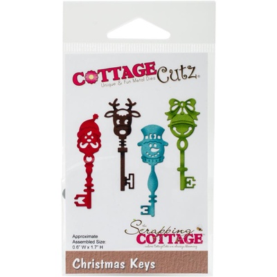 Ніж для вирубки CottageCutz -Christmas Keys