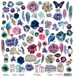 Бумага для скрапбукинга от Артелье - Зима, 30,5х30,5 см