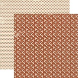 Лист скрапбумаги Authentique Rudolph, 30х30 см, двусторонняя