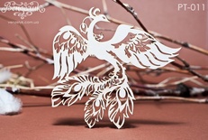 Чипборд від Вензелик - Жар-Птиця, розмір: 100x101 мм