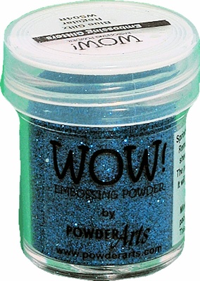 Пудра для эмбоссинга Wow - Blue Glitz - Regular, 15 мл.