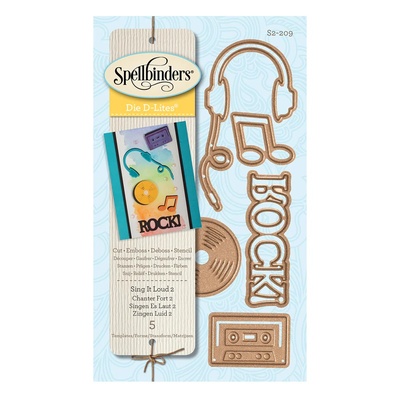 Нож для вырубки от Spellbinders - Sing It Loud 2