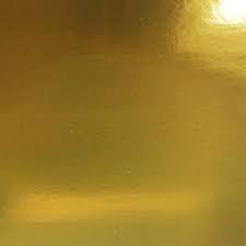 Картон односторонній Gold Mirror - Золоте Дзеркало, 30x30 см, 255 г/м2, 1 шт. 