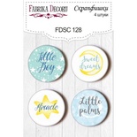 Набор скрапфишек Фабрика Декору из 4 шт