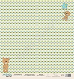 Лист односторонней бумаги от Mona Design - "Воображуля" - Малыш, 30х30см