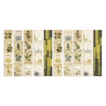 Набір смужок з картинками для декорування Botany summer, ТМ Фабрика Декору