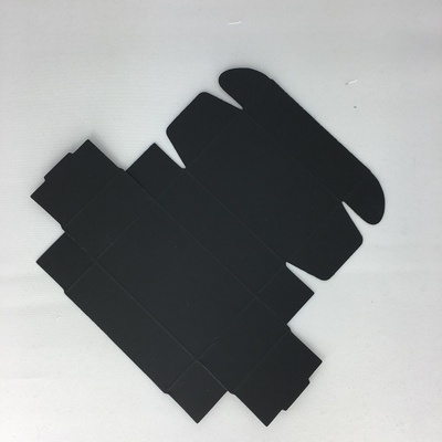 Коробка пакувальна, чорний картон, 9,3*5,7*3 см, 1 шт.