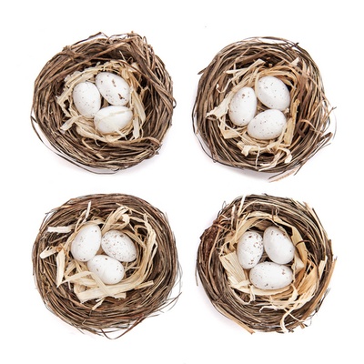 Декоративні гнізда Mini Decorative Nests, 4 шт., dpCraft