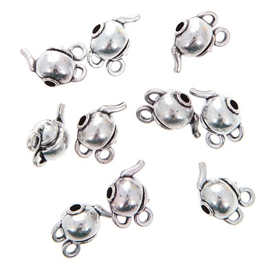 Металева підвіска від ScrapBerryʼs - Чаювання, 15x5мм, 1шт.