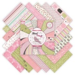 Набор бумаги от First Edition - Bird Song, 20х20 см, 48 листов