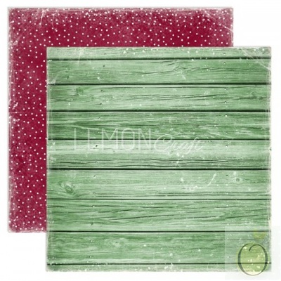 Набор скрапбумаги LemonCraft - Christmas Greetings, 30х30 см, с бонусом