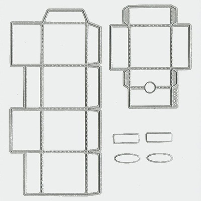 Ніж для вирубки Lifestyle Crafts - QuicKutz - Drawer Box