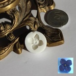 Силіконова форма (молд) - квітка, розмір: 14 мм