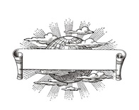 Акриловый штам  P003 Глобус, размер 8х5,8 см