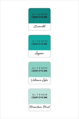 Набор чернил от Altenew - Sea Shore Mini Cube Set