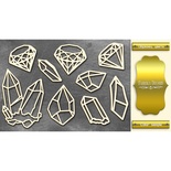 Чипборд Фабрика Декору - Brilliant 2, колір золото