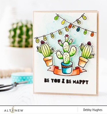 Набір штампів від Altenew - Be Strong Stamp Set - Будь сильним, ALT1500