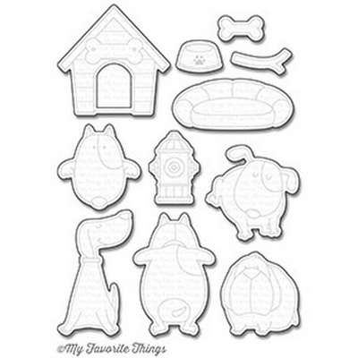 Ніж для вирубки My Favorite Things - Die-namics BB You Make My Tail Wag