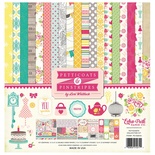 Набор бумаги от Echo Park  - Petticoats, 30х30см, 12+2 листов