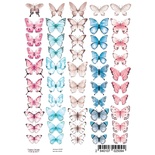 Набір малюнків для декорування Метелики 2 А4, ТМ Фабрика Декору