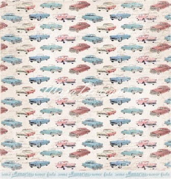 Двосторонній аркуш паперу Maja Design - Crush - He picks her 30x30 см