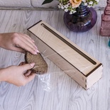 Кухонний диспенсер - органайзер (конструтор) для стрейч плівки, ТМ Фабрика Декору