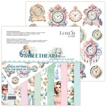 Набір паперу для скрапбукінгу Lemoncraft - Sweetheart, 20.3х20.3 см, елементи для вирізання