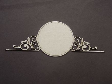 Чипборд від Dusty Attic - Decorative Frame №2