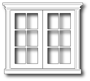 Ніж для вирубки від Poppystamps - Grand Madison French Doors