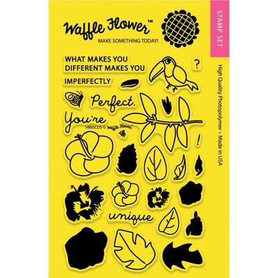 Ножі (310034) + Штампи (271039) Waffle Flower - Hibiscus Die