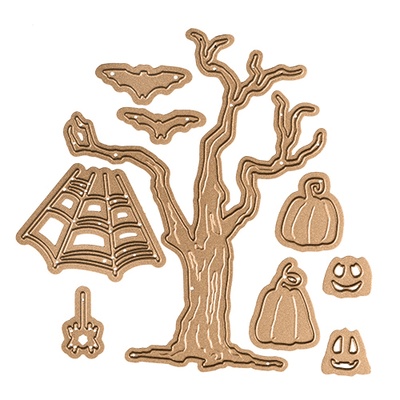 Ножі від Spellbinders - Spooky Halloween Die Set - Set Die of the Month Month Spooky0