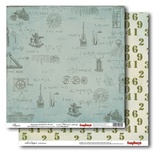 Бумага для скрапбукинга от Scrapberry's, 30х30см, Физика