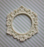 Гнучка пластикова фігурка - Рамка кругла №2