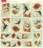 Аркуш з картинками від Тамари Старцевої - №01, 20, 4x21,5см, 16 шт.