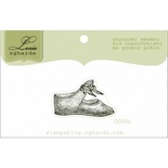 Акриловый штамп Lesia Zgharda D046a Башмачок девичий, размер 3х1,8 см.