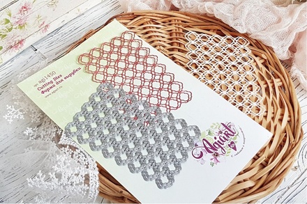 Ніж для вирубки «Подвійний мароканський візерунок» від AgiArt, 113*74 мм