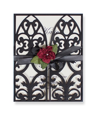 Ніж для вирубки від Spellbinders - Stacey Caron - Renaissance Jubilee - Venetian Gatefold