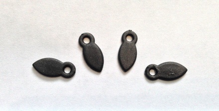 Анкер для рамок, черный, 18х7мм, 1 шт