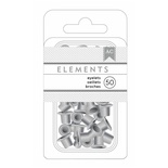 Люверсы от American Crafts - Silver 3/16", 50 шт